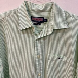 Vineyard Vines Tucker Shirt XL 100% cotton striped long sleeve shirt
